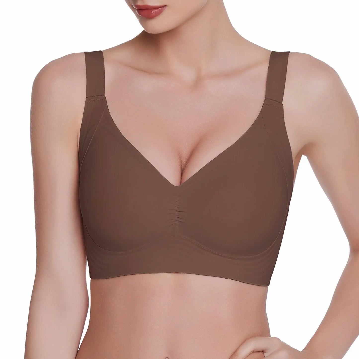 Ease & Grace Women Wirefree Bras Full Coverage No Underwire Everyday Bras（OZB) Ease & Grace