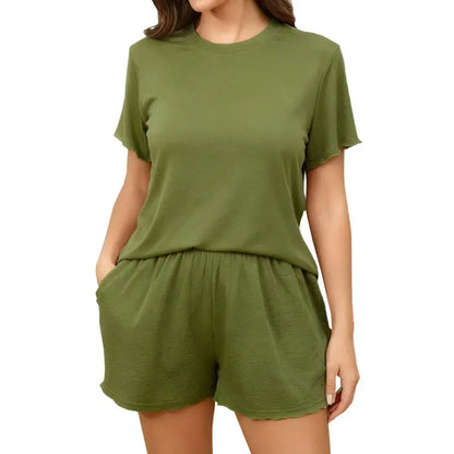 Ease & Grace Women’s New Zealand Merino Wool Pajama Set Ease & Grace