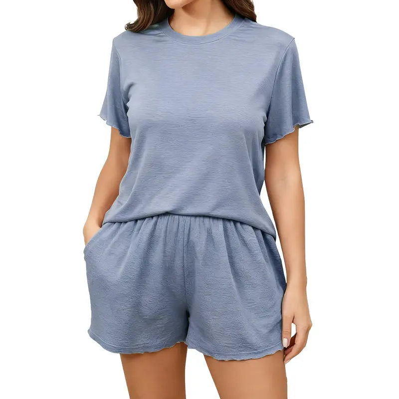 Ease & Grace Women’s New Zealand Merino Wool Pajama Set Ease & Grace