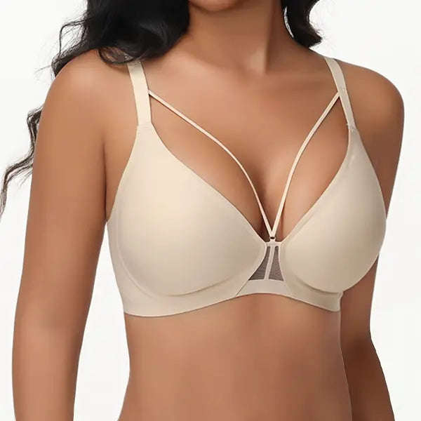 VRCOMFY All-Day Wireless Push-Up Bra For Total Comfort And Support (SEB) VRCÔMFY