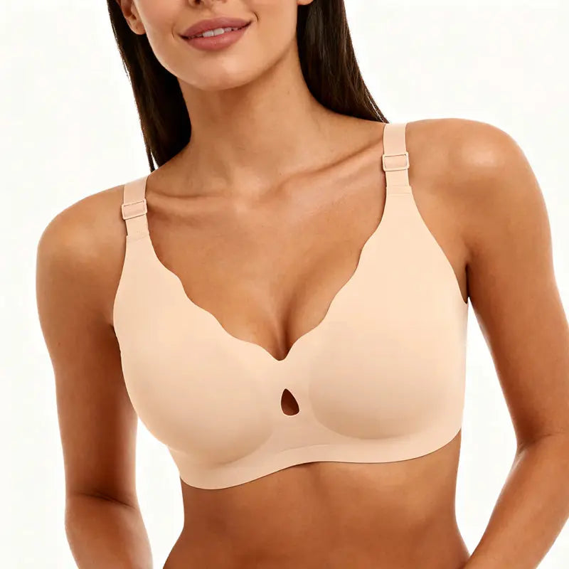 VRCÔMFY Joyful Comfort Bliss Wireless Bra - Comfort & Lift for Women (JCB) VRCÔMFY