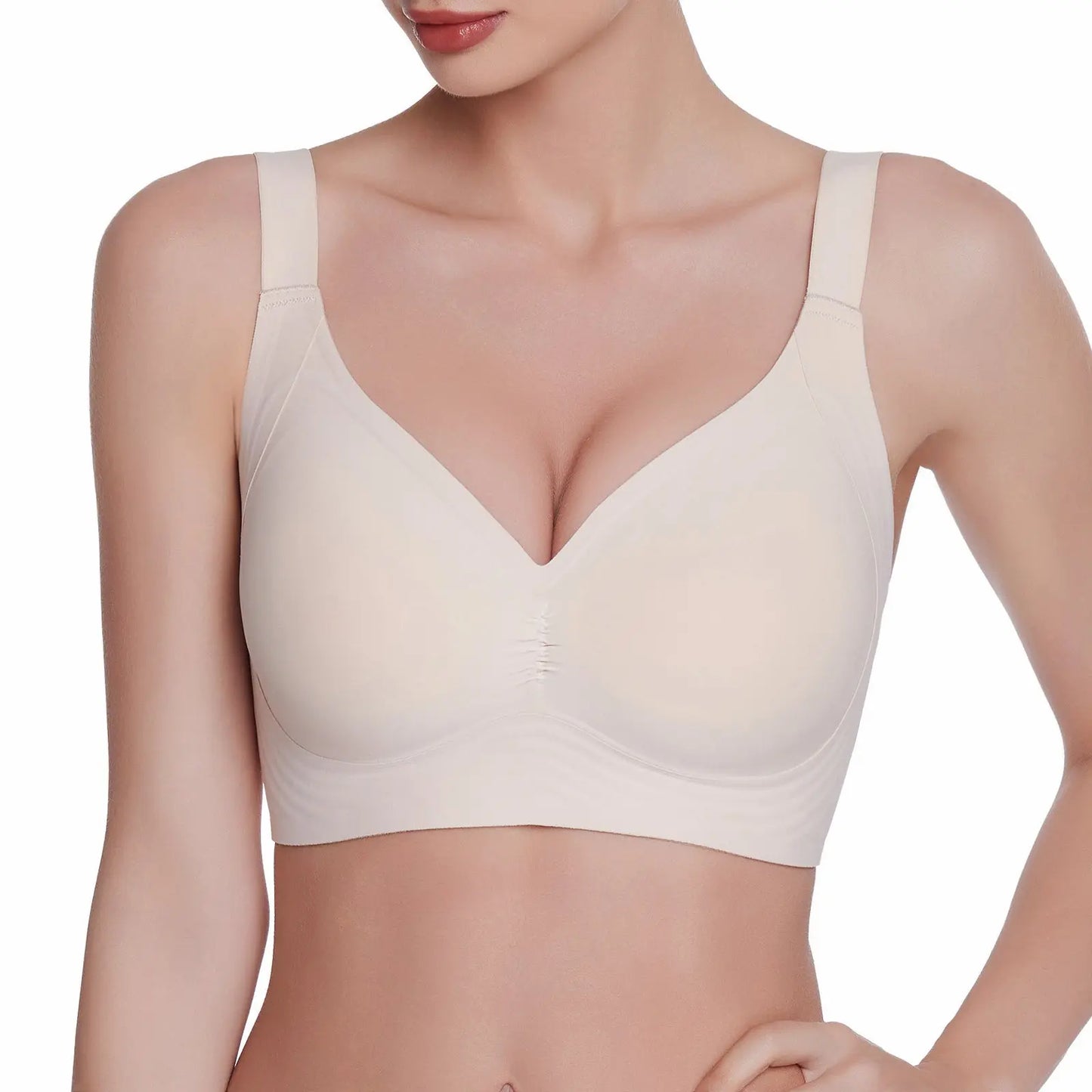 Ease & Grace Women Wirefree Bras Full Coverage No Underwire Everyday Bras（OZB) Ease & Grace