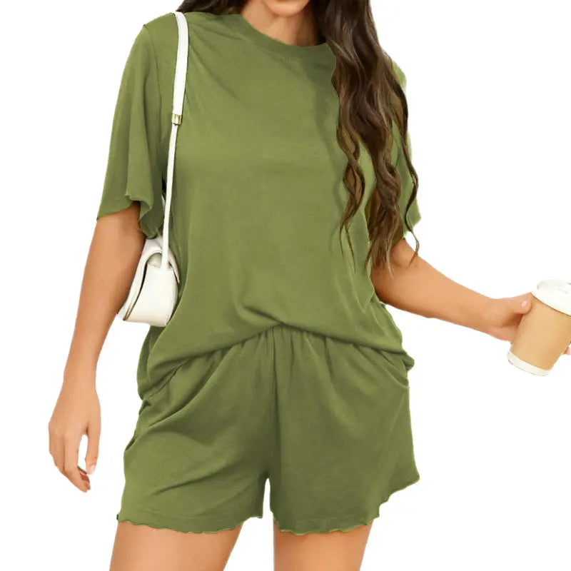 Ease & Grace Women’s New Zealand Merino Wool Pajama Set Ease & Grace