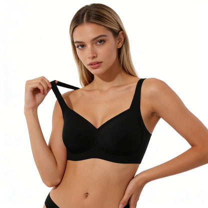 VRCOMFY Everyday Bra with Jelly-Soft Push-Up & Wireless Comfort (MKB) VRCÔMFY