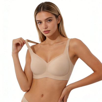 VRCOMFY Everyday Bra with Jelly-Soft Push-Up & Wireless Comfort (MKB) VRCÔMFY
