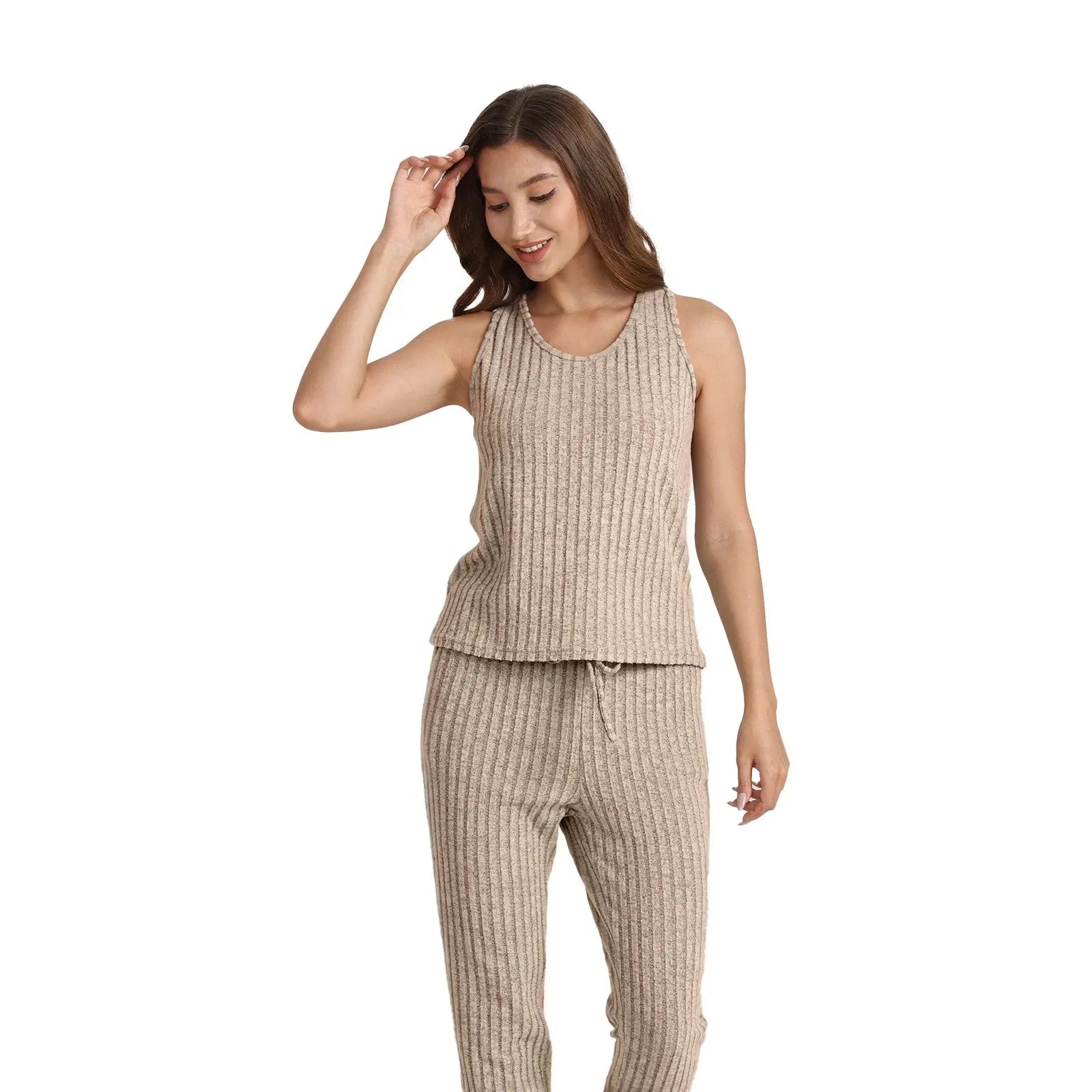 Ease & Grace Women's 3-Piece Knit Loungewear Set Ease & Grace