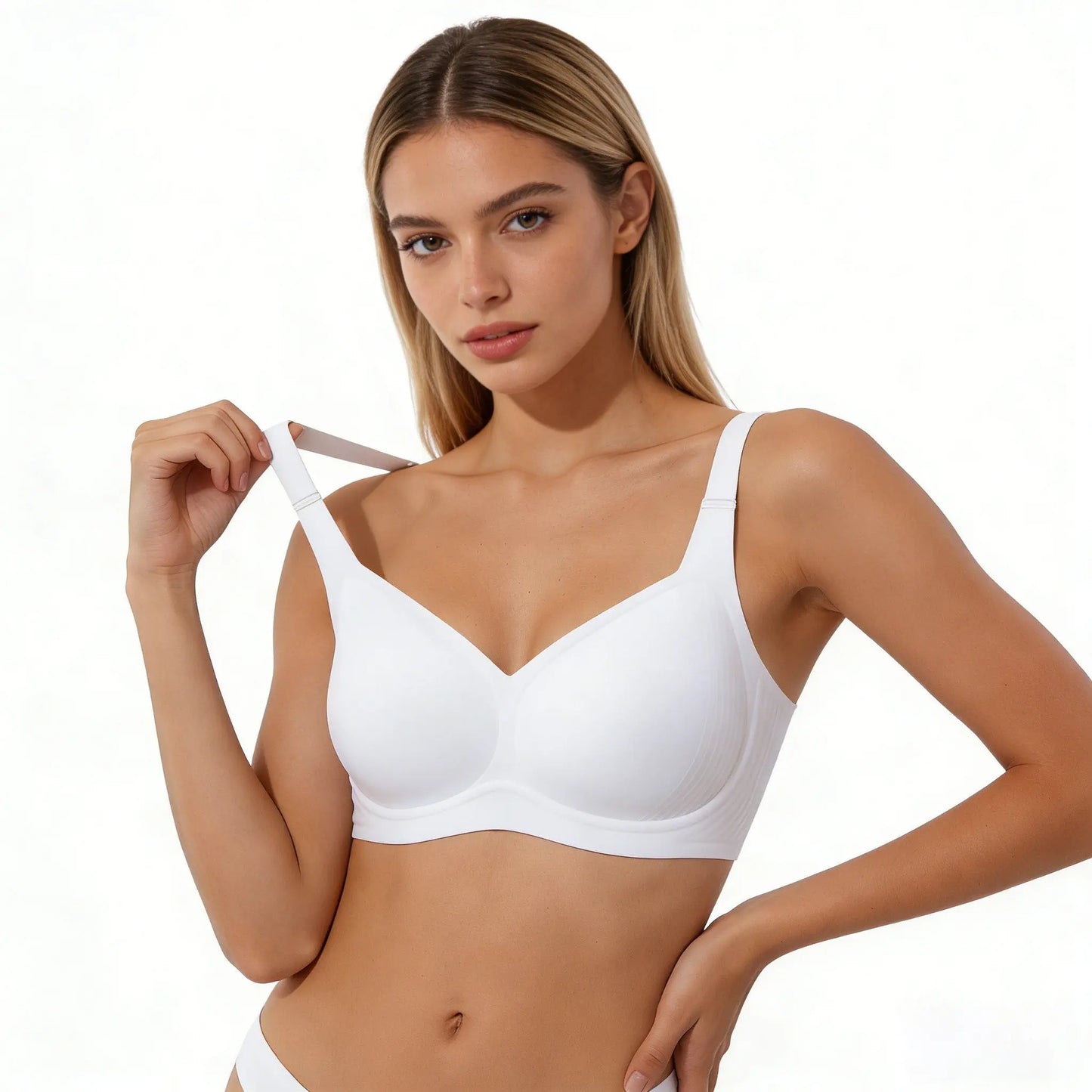 VRCOMFY Everyday Bra with Jelly-Soft Push-Up & Wireless Comfort (MKB) VRCÔMFY