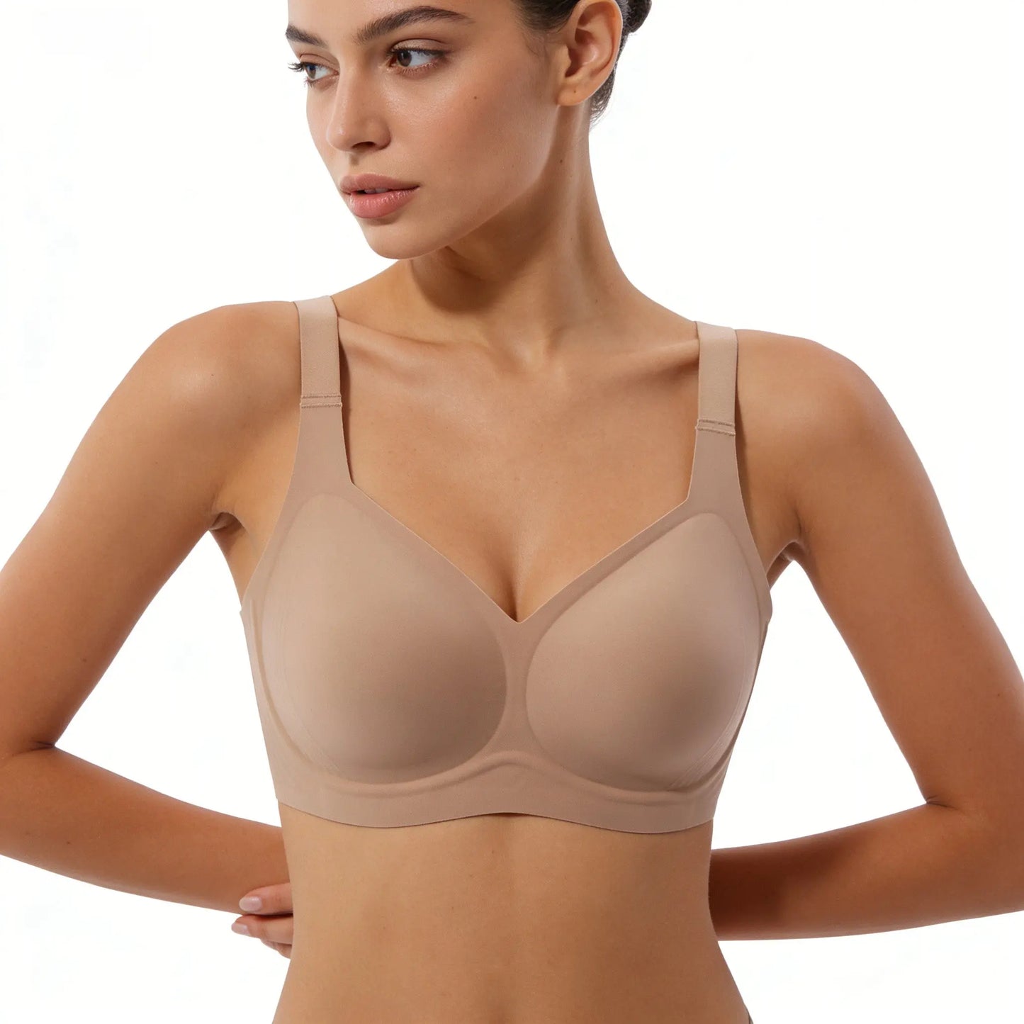 VRCOMFY Everyday Bra with Jelly-Soft Push-Up & Wireless Comfort (MKB) VRCÔMFY