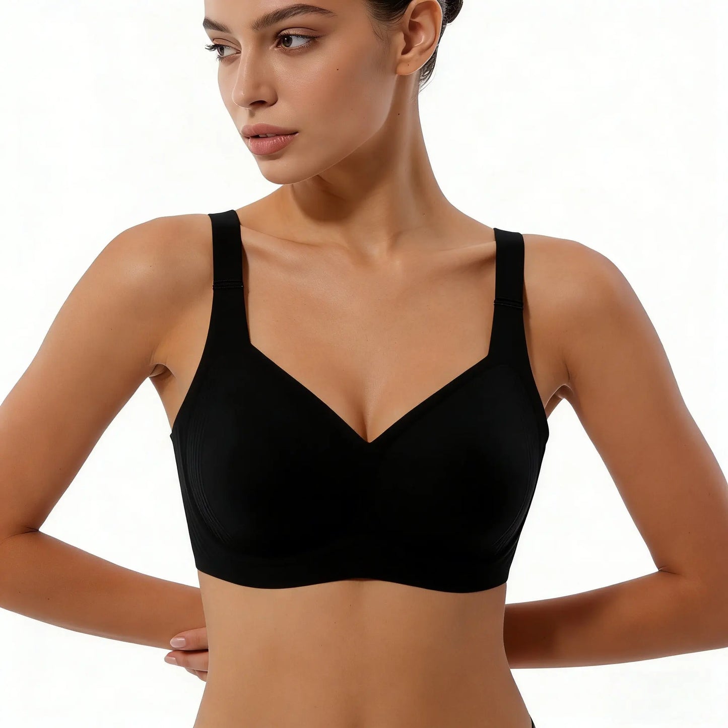VRCOMFY Everyday Bra with Jelly-Soft Push-Up & Wireless Comfort (MKB) VRCÔMFY