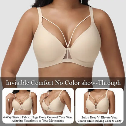 VRCOMFY All-Day Wireless Push-Up Bra For Total Comfort And Support (SEB) VRCÔMFY