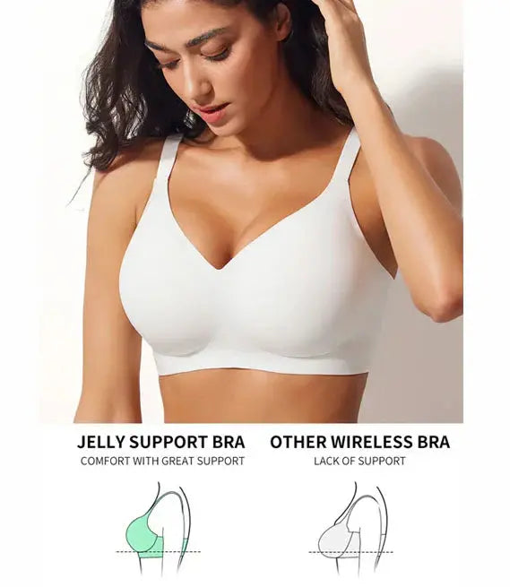 VRCÔMFY breathe Bloom Wireless Bra - Comfort & Lift for Women VRCÔMFY