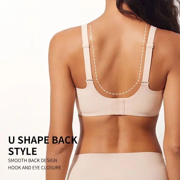 VRCÔMFY High Bloom Wireless Bra - Comfort & Lift for Women (HB) VRCÔMFY